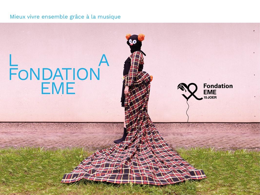 Cover de la brochure annuelle de la Fondation EME 