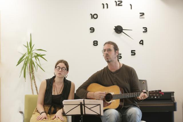 Rebecca et Mike en concert EME