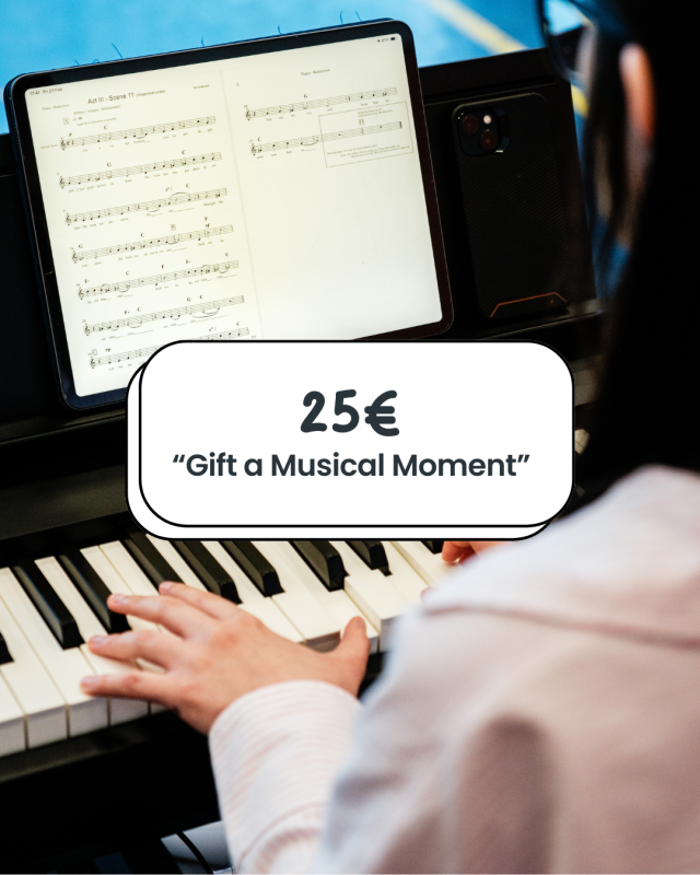 Gift a musical moment with 25€