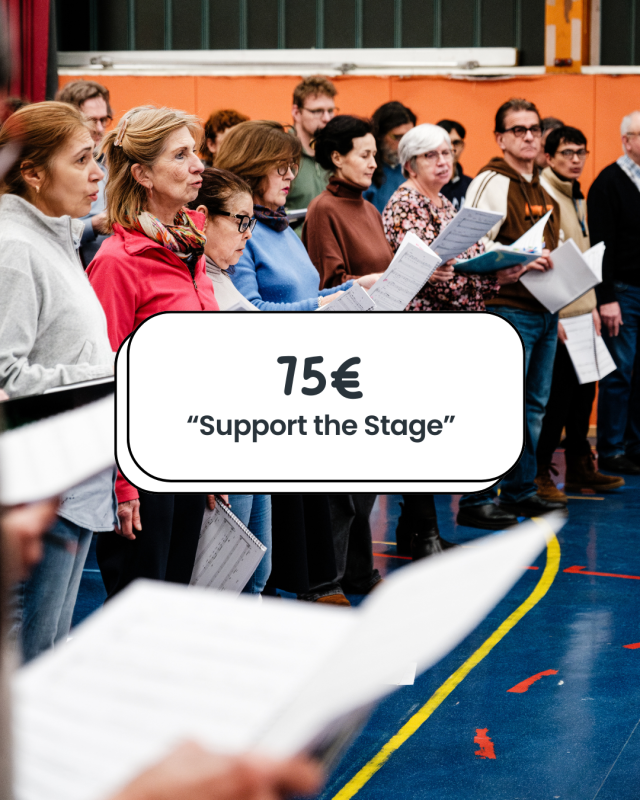 support the stage with 75€